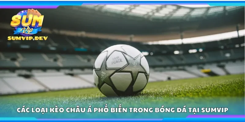 Các loại kèo châu Á phổ biến trong bóng đá 